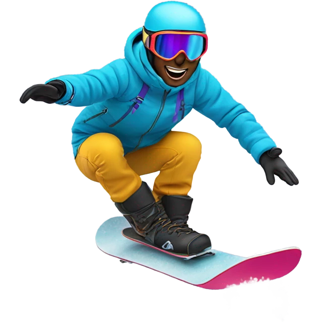Snowboarding emoji