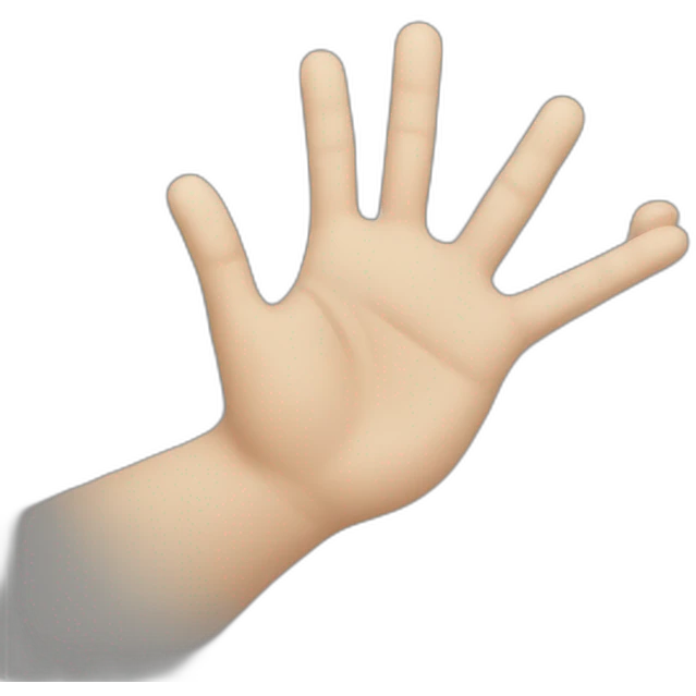 two hands doing rectangle emoji