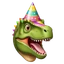 Party TRex Emoji
