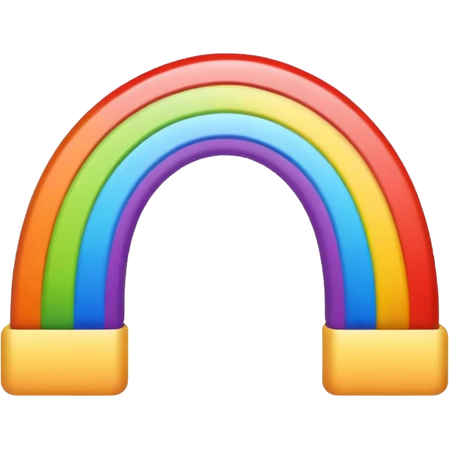 Rainbow emoji
