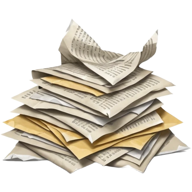 Torn Papers emoji