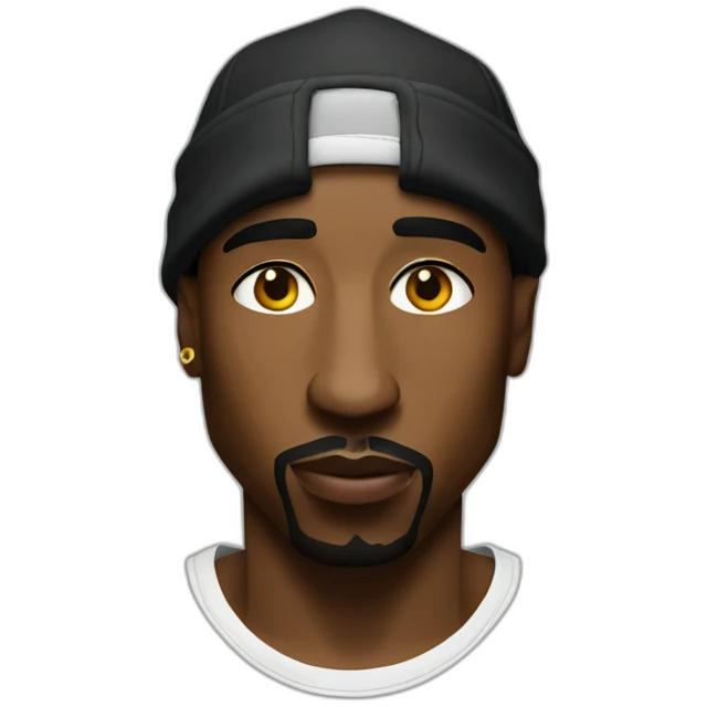 tupac emoji