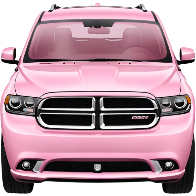 Light pink dodge Durango rt  emoji