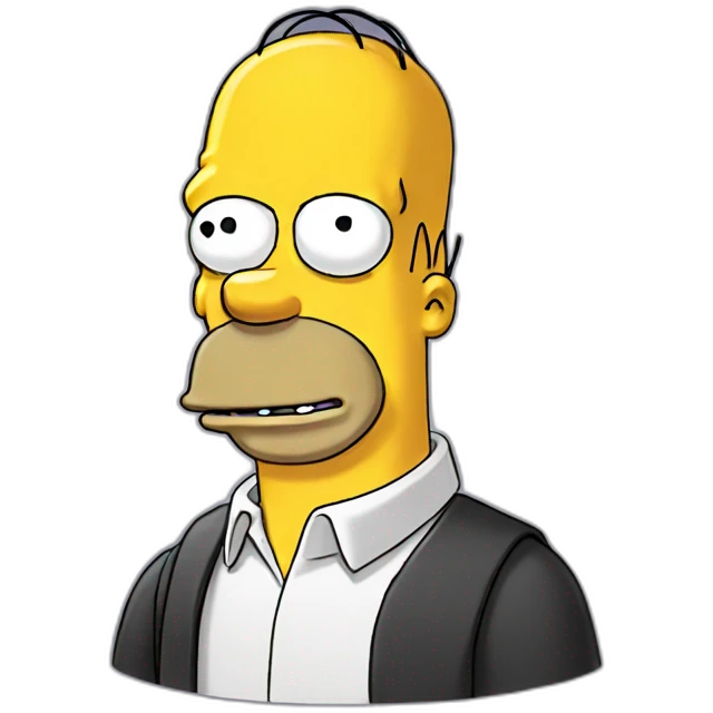Homer simpson emoji