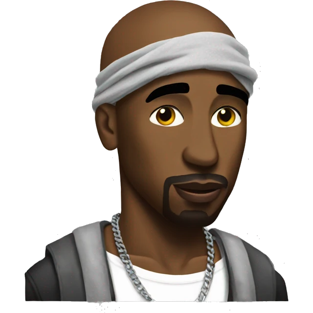 Tupac emoji