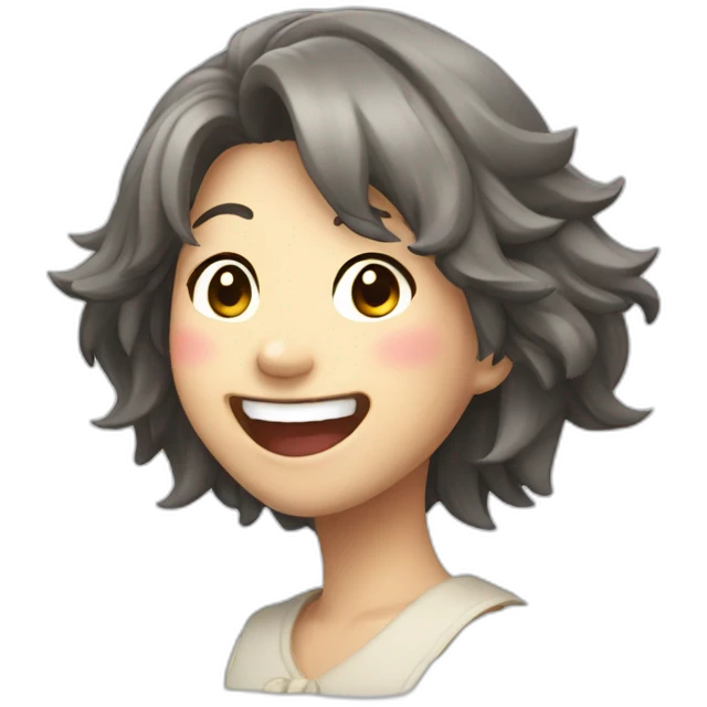 laughing matsuko emoji