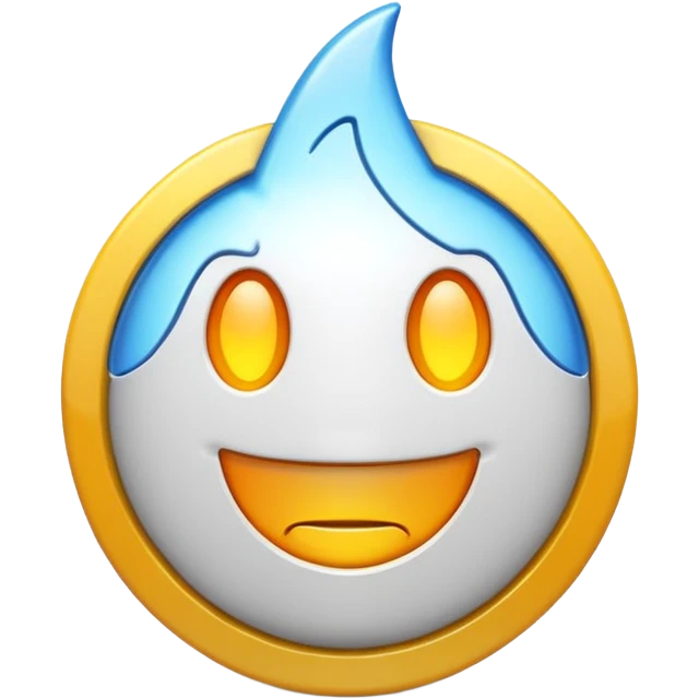 rayo en 3d emoji
