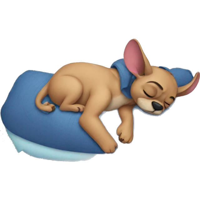 Stitch sleeping emoji