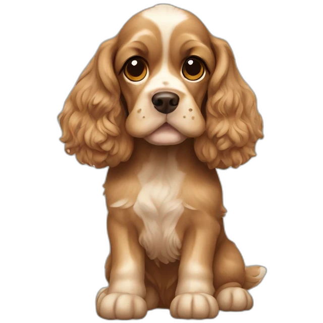 American Cocker Spaniel emoji
