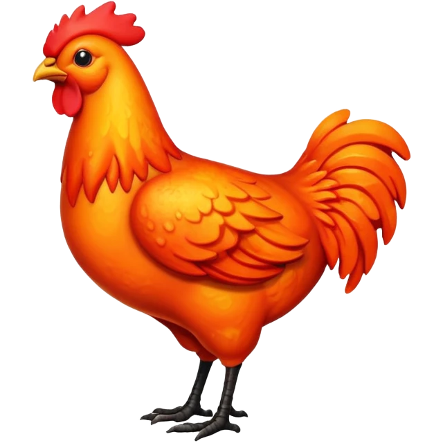 Lava chicken  emoji