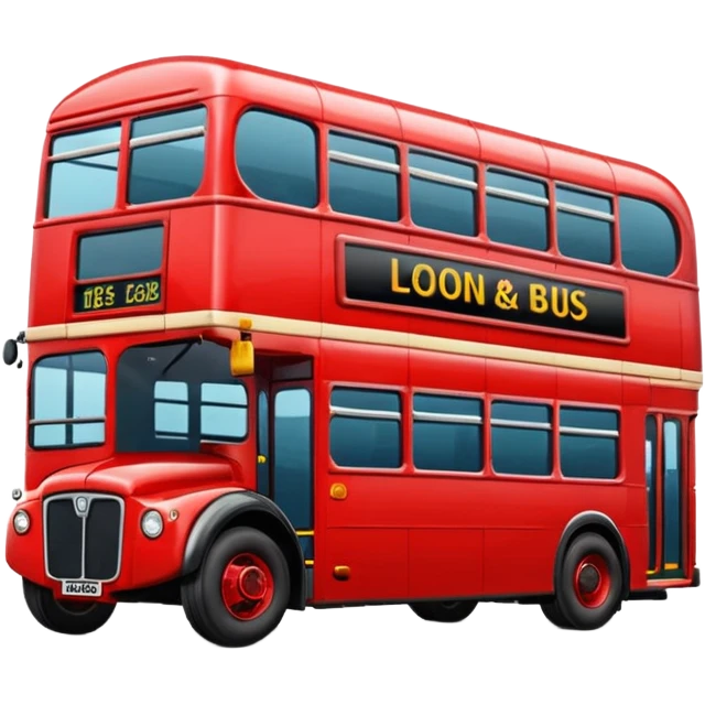 London Bus emoji