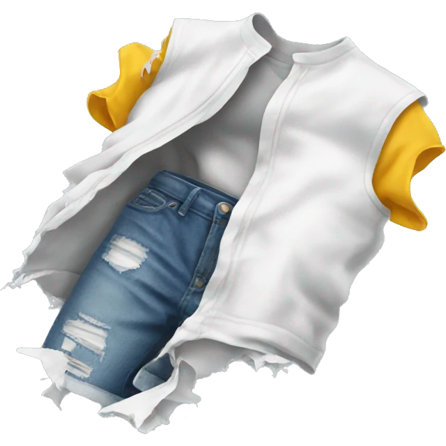 ripped clothes  emoji