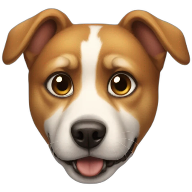 Superhero dog emoji