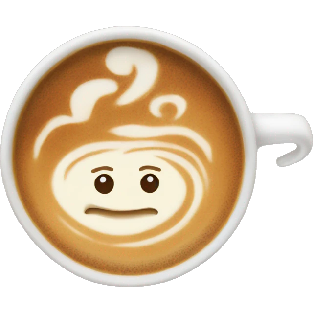 Chai latte emoji