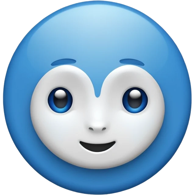 Blue tick emoji