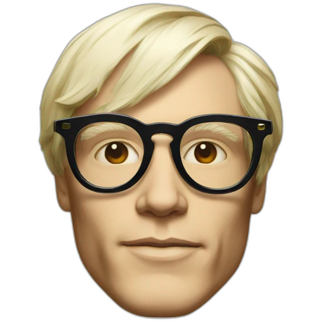 warhol glasses emoji