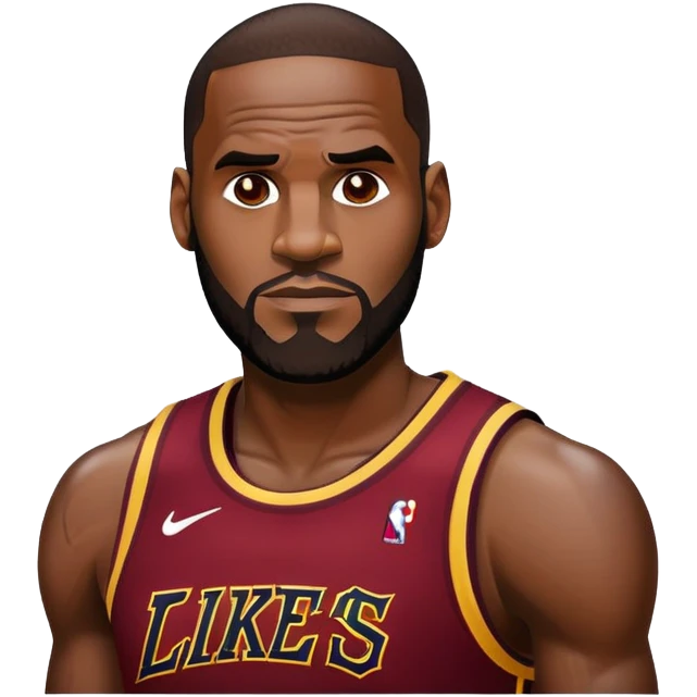 James LeBron face emoji