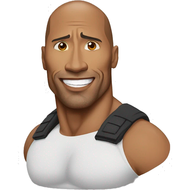 Dwayne johnson emoji