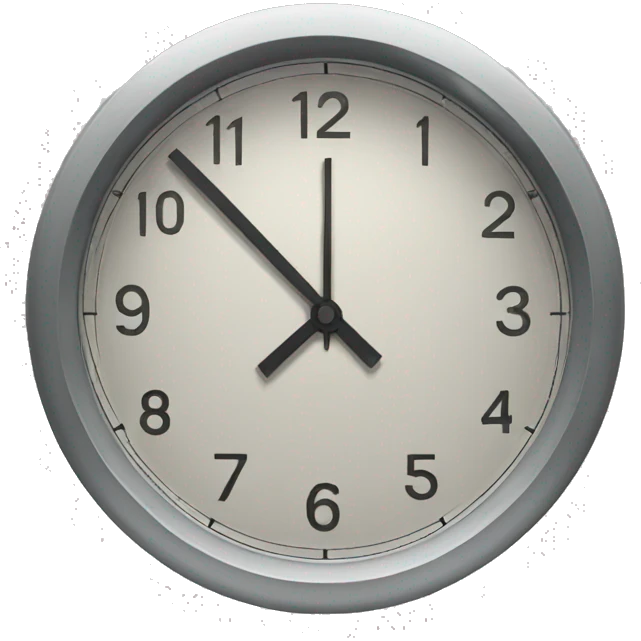 clock emoji