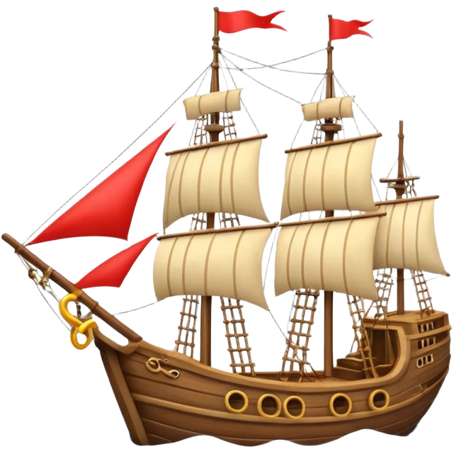 Monkey ship emoji