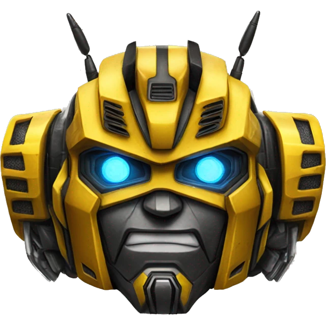 Bumblebee transformer emoji