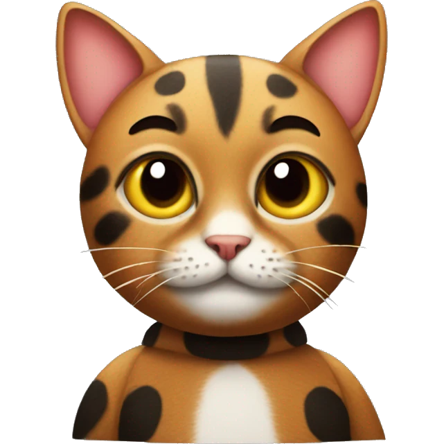 a cat wearing a ladybug costume  emoji