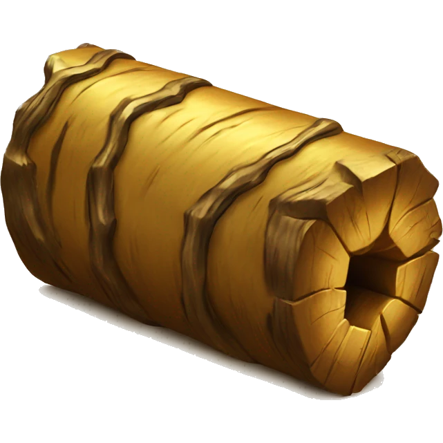 gold log emoji