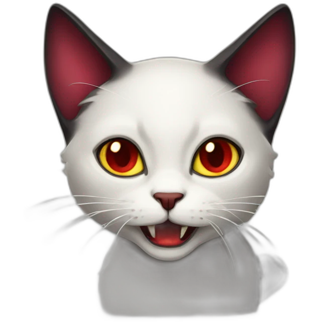 vampire cat emoji