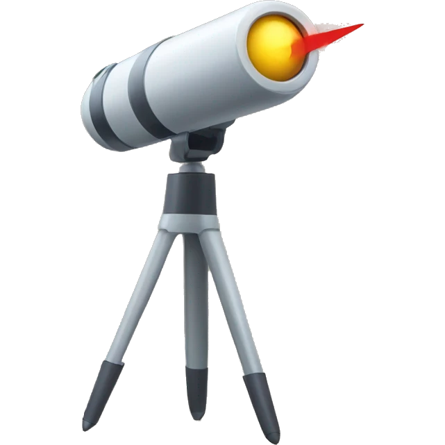 Long distance laser pointer emoji