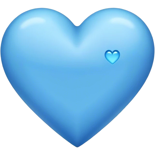 blue heart emoji