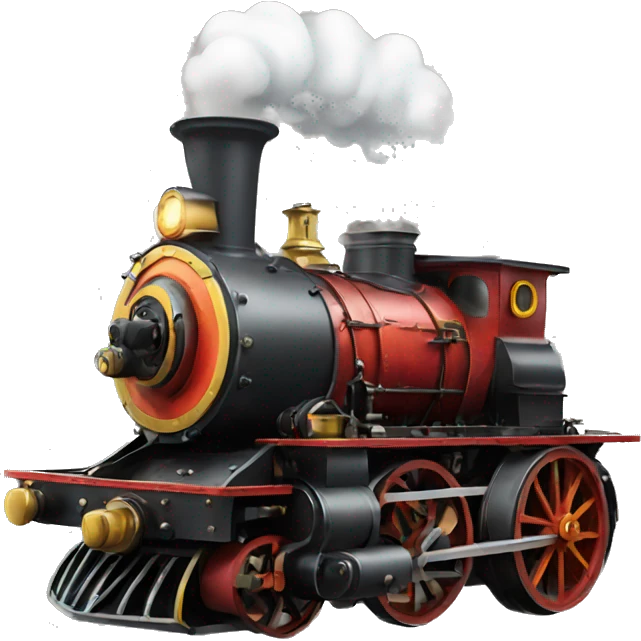 Steam engine  emoji