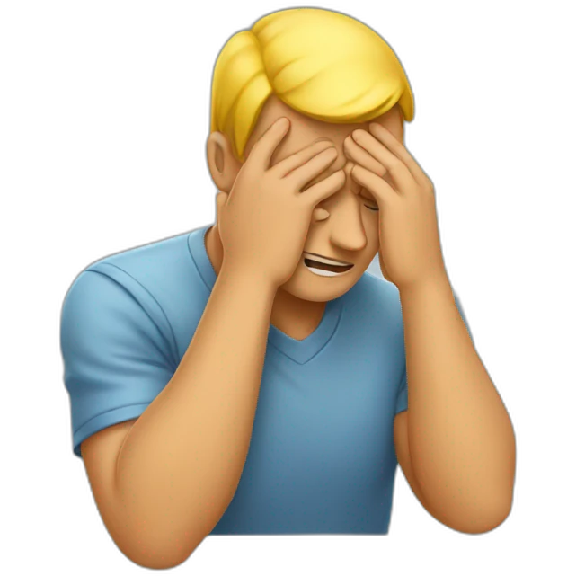 facepalm emoji