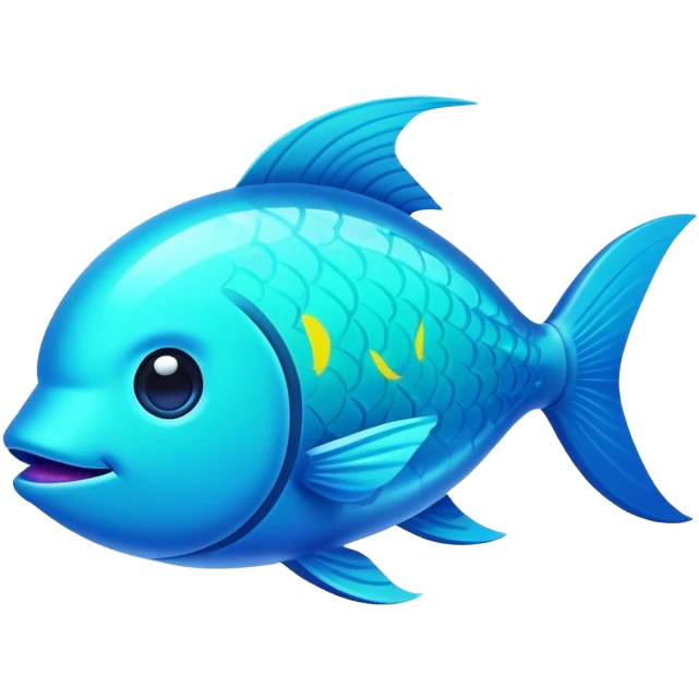 Neon Glowfish 🐟✨ emoji