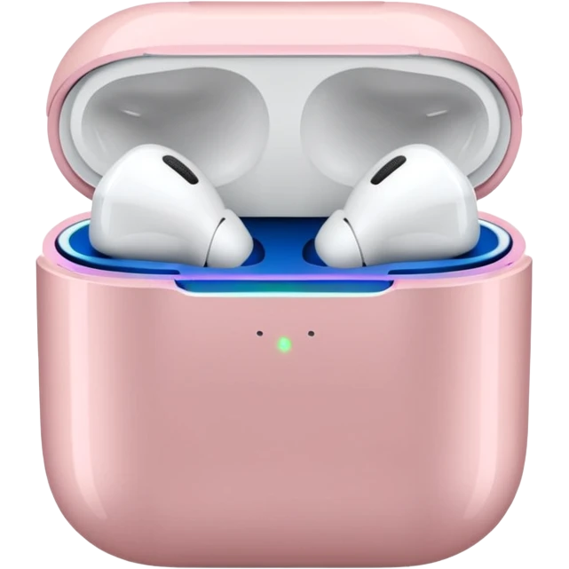 Airpods max light pink  emoji