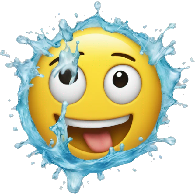 water splash emoji