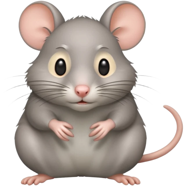 gray rat emoji