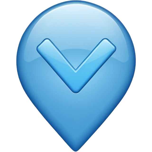 Синия галочка emoji