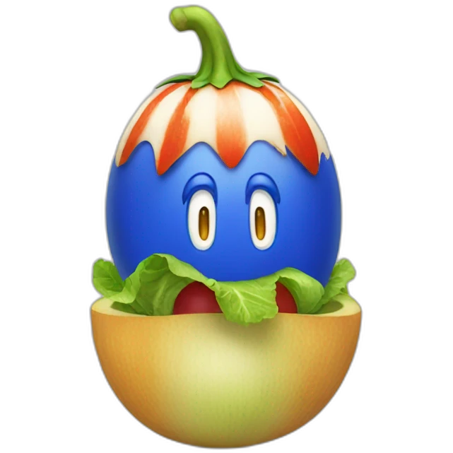 Sonic Vegetable emoji