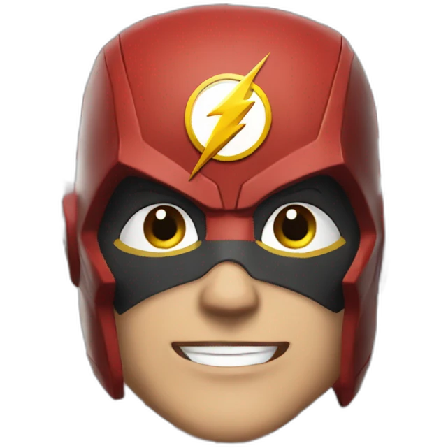 superhero the flash emoji