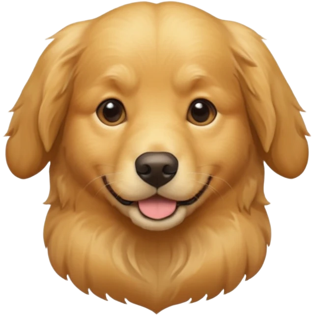 golden retriever  emoji