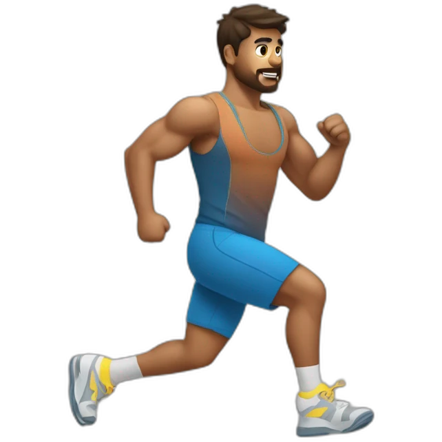 Hombre haciendo ejercicio emoji