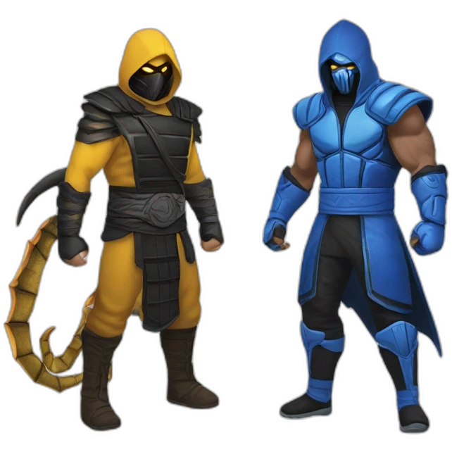 scorpion and sub zero emoji