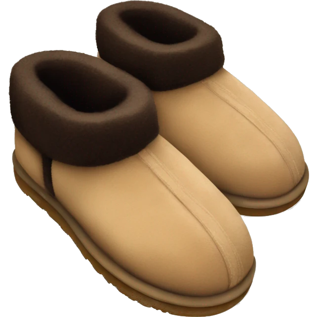 UGG slippers  emoji