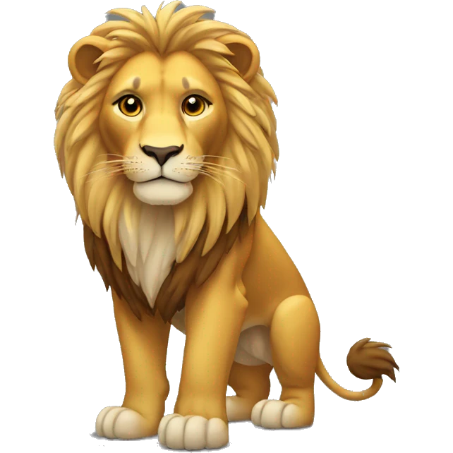 Lion avec des ailes emoji