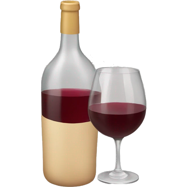 Drinking wine  emoji