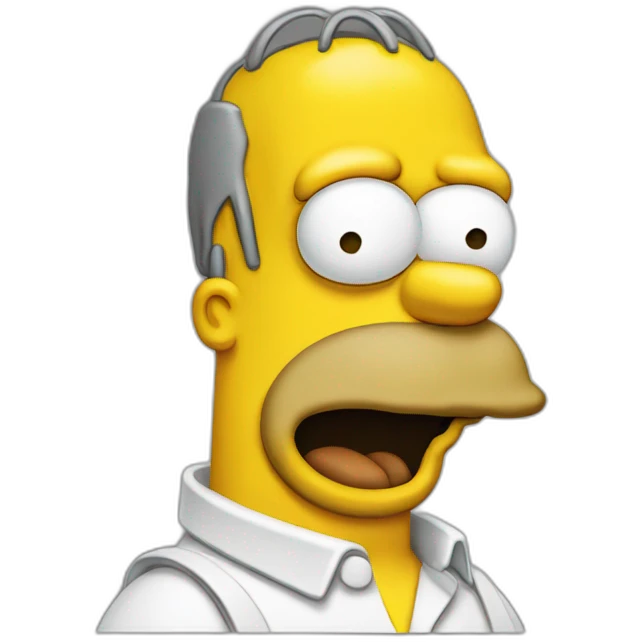 Homer simpson emoji