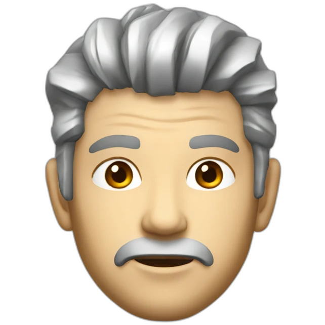 V fromCyberpunk 2077, face emoji ios emoji