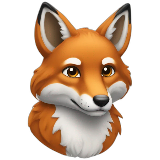 Renard bleu emoji