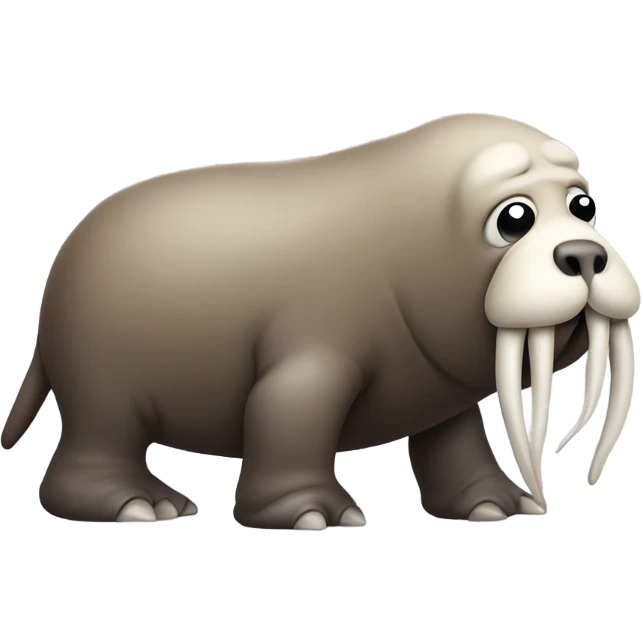 Drunken walrus emoji