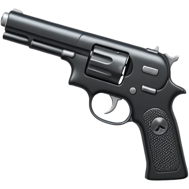 Un emoji que tenga una pistola emoji